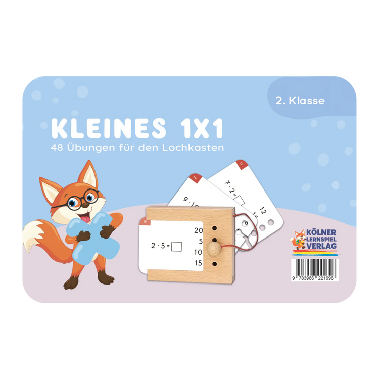 Kleines Einmaleins, 2. Klasse - Kartensatz für den Lochkasten