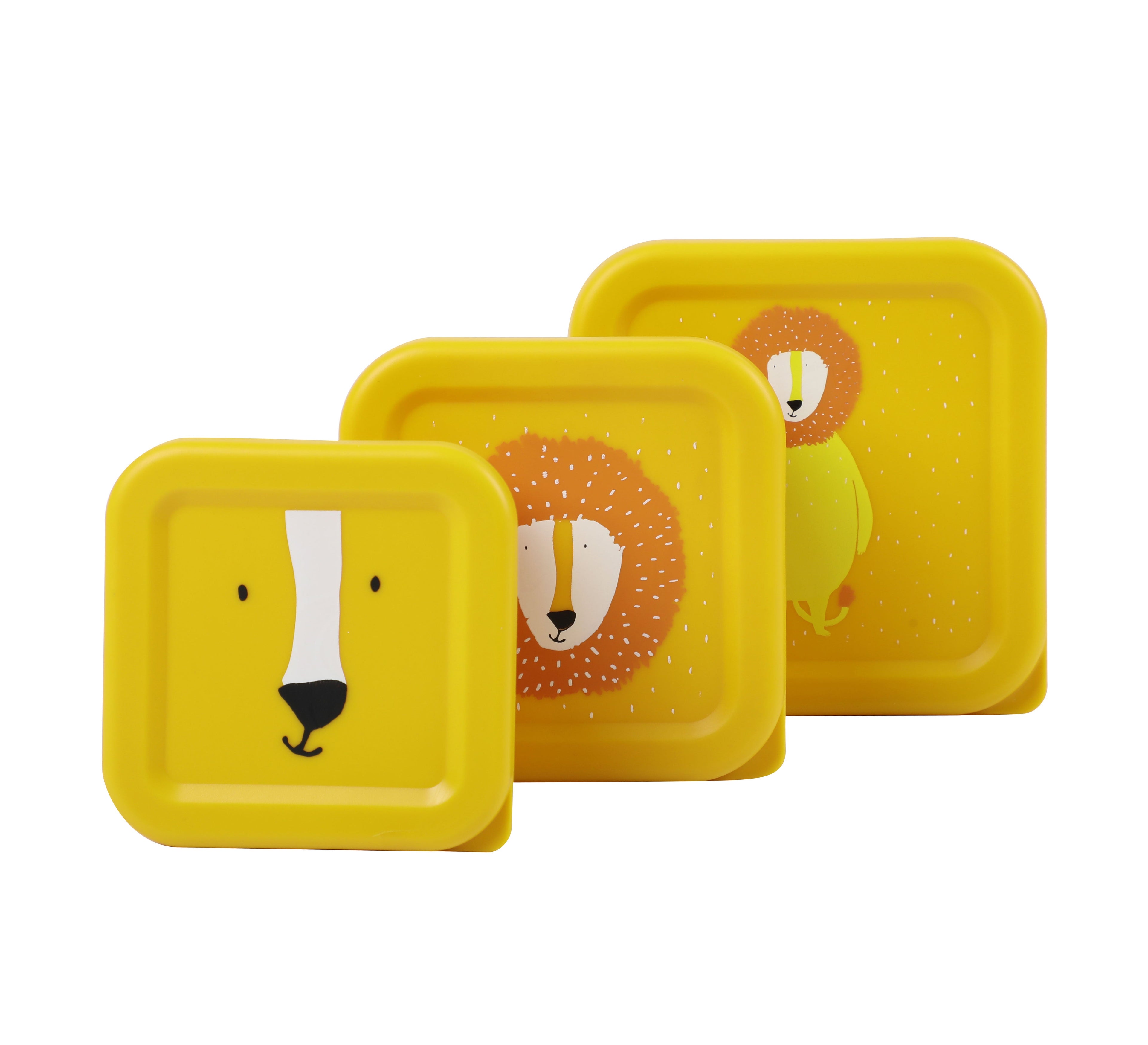 Snackboxen mit Motiven - 3er-Set