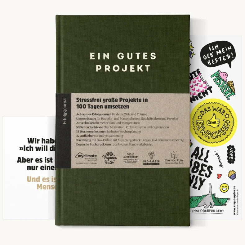 EIN GUTES PROJEKT - Journal für Dein Herzensanliegen