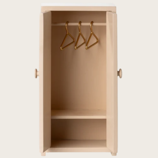 Kleiderschrank Maus Rosa - Möbel Maileg Maus
