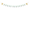 Rennauto Geburtstagsgirlande Happy Birthday, 2 Meter