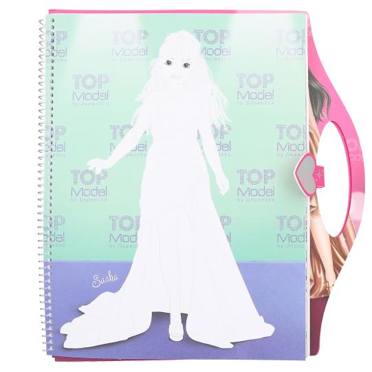 TOPModel Create your  Galmour Special Malbuch