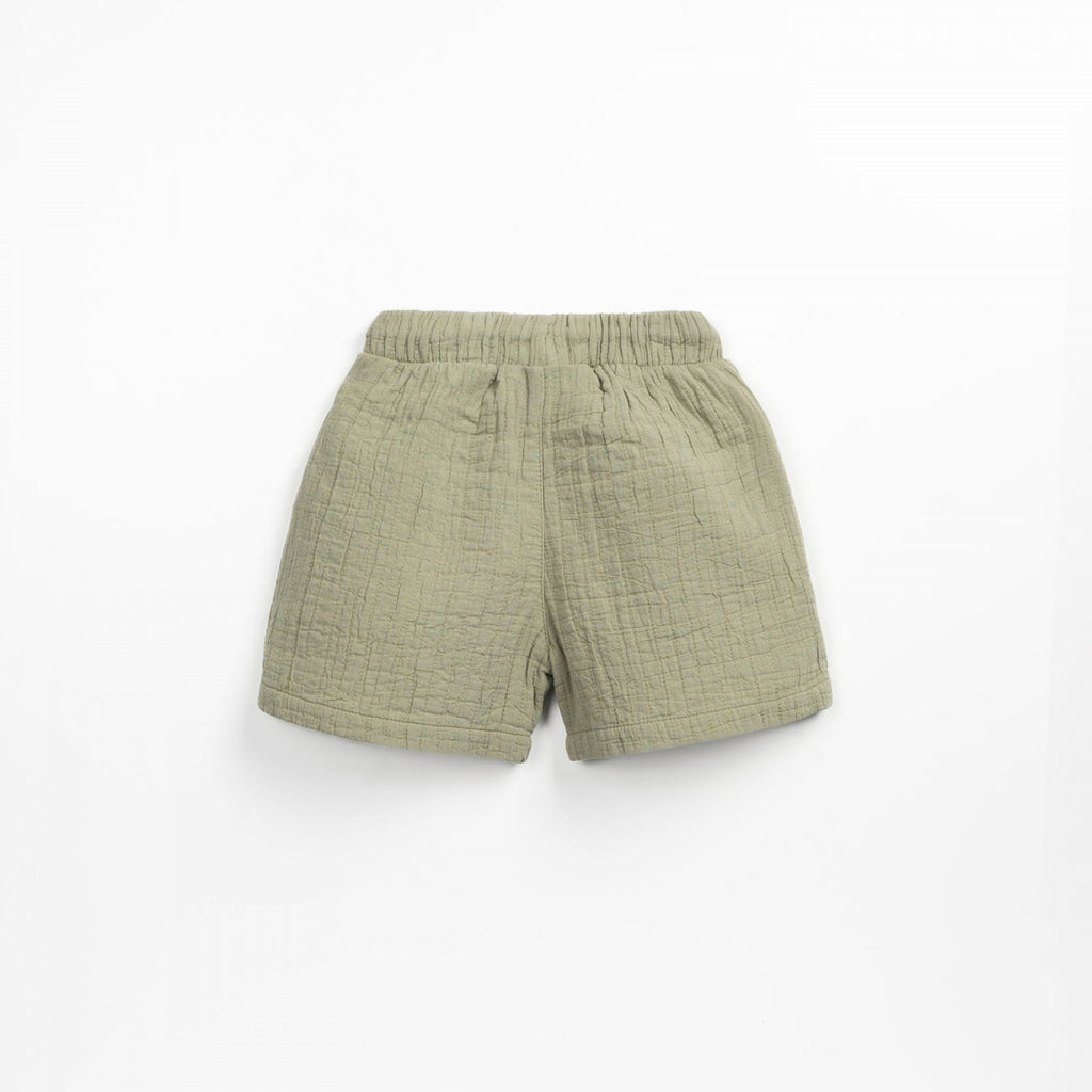 Kurze Stoffhose aus Bio-Baumwolle Play Up