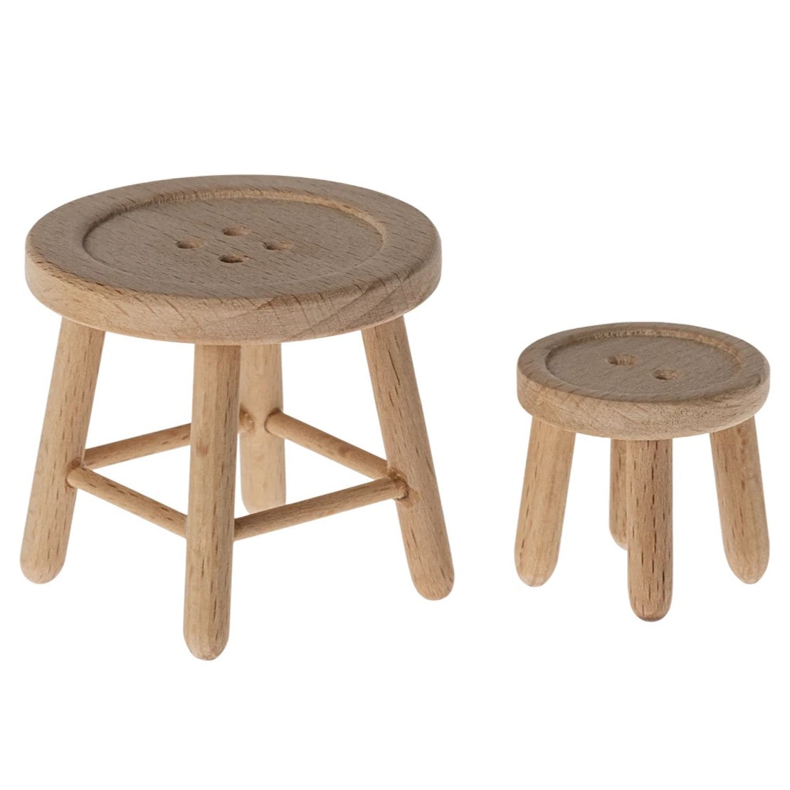Tisch und Hocker Set, Maus - Maileg Zubehör