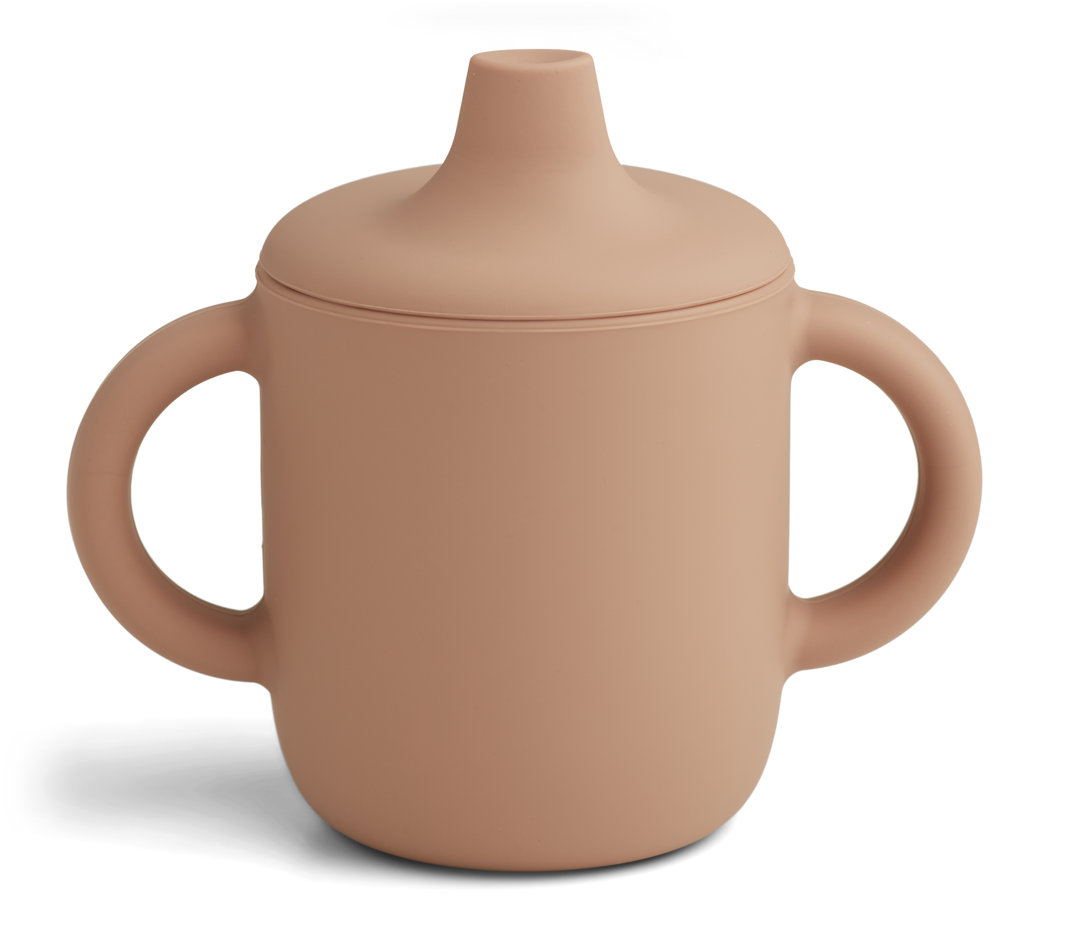 Schnabeltasse aus Silikon / Trinklerntasse mit Griffen