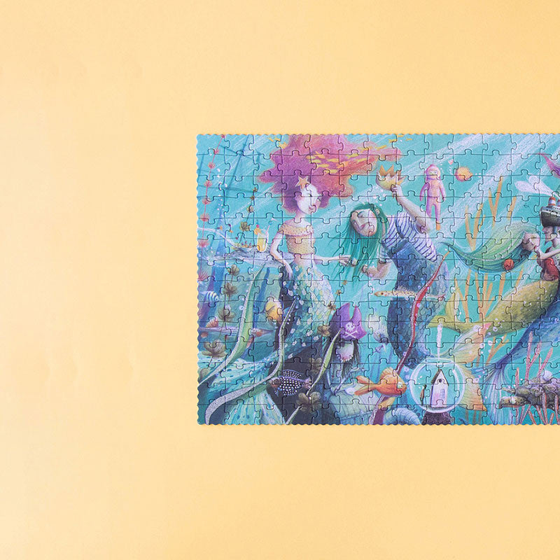 Großes Meerjungfrauen Puzzle / Puzzle "My Mermaid"