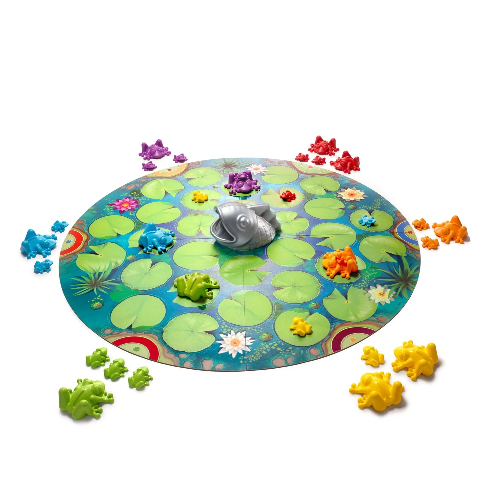 Fischalarm im Froschteich, Brettspiel für die ganze Familie - Smart Games