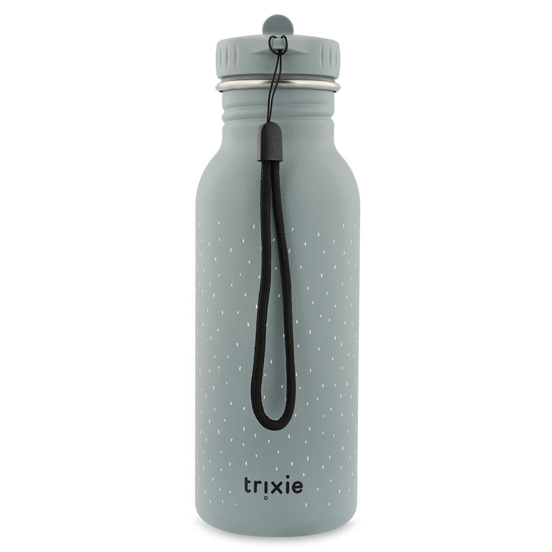 Große Trinkflasche aus Edelstahl (500ml) - Lasergravur möglich