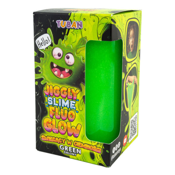 Wackeliger Schleim - leuchtet im Dunkeln - Jiggly Slime