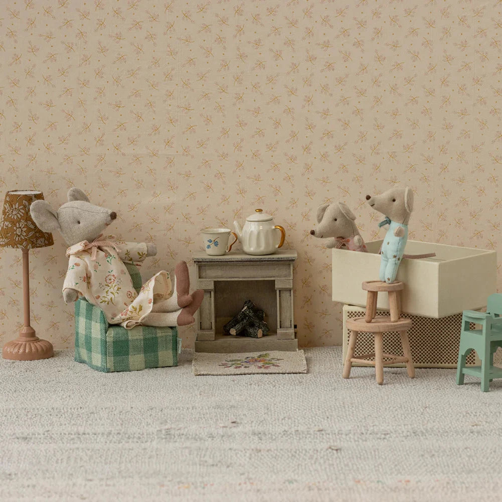 Miniatur-Kamin "Off-white" - Zubehör Maileg