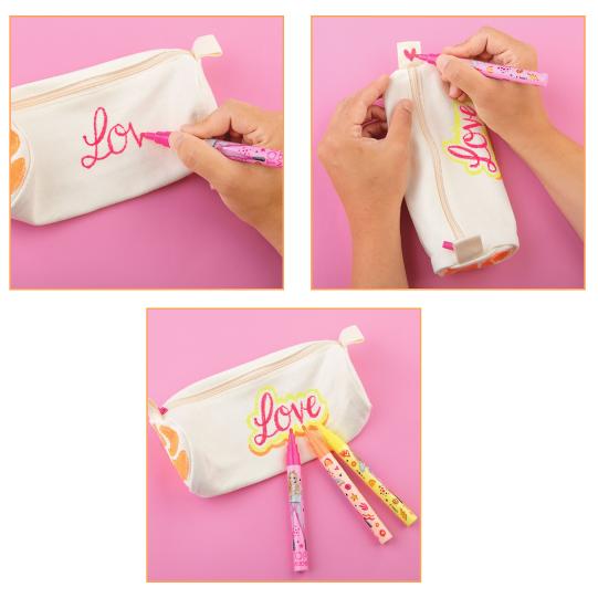 TOPModel Colour your Pencil Case - DIY Mäppchen
