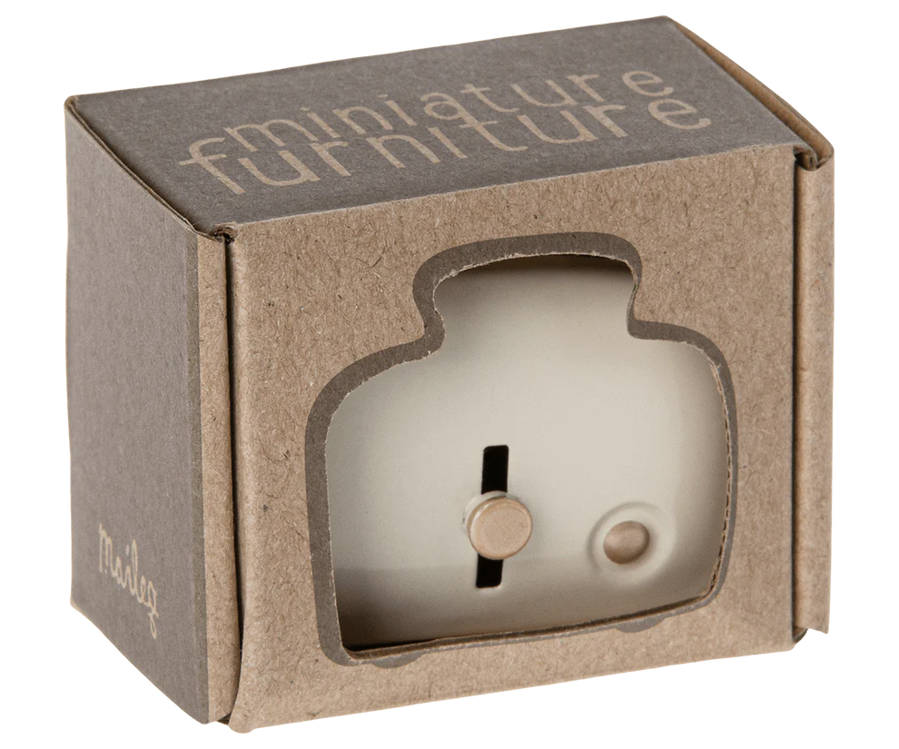 Miniatur Toaster mit Brot Off White - Zubehör Maileg