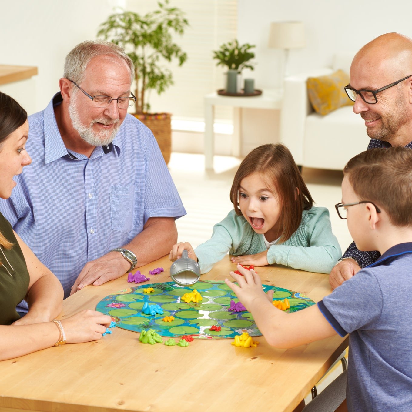 Fischalarm im Froschteich, Brettspiel für die ganze Familie - Smart Games