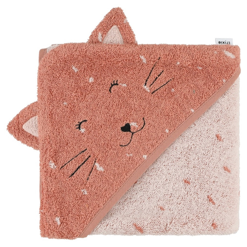 Kapuzenbadetuch mit Tier Motiven
