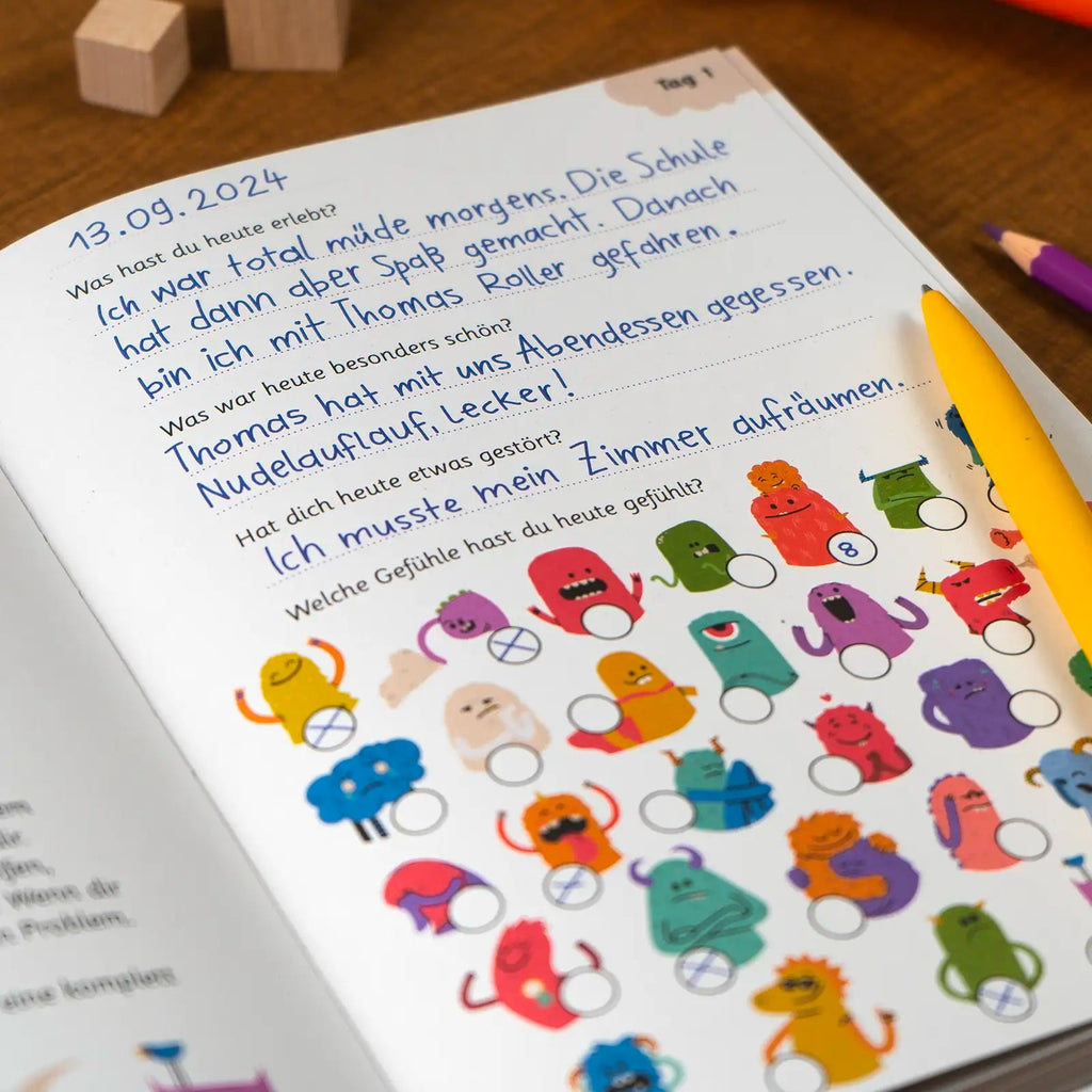 Ein gutes Gefühl 2 - Gefühlstagebuch für Kinder
