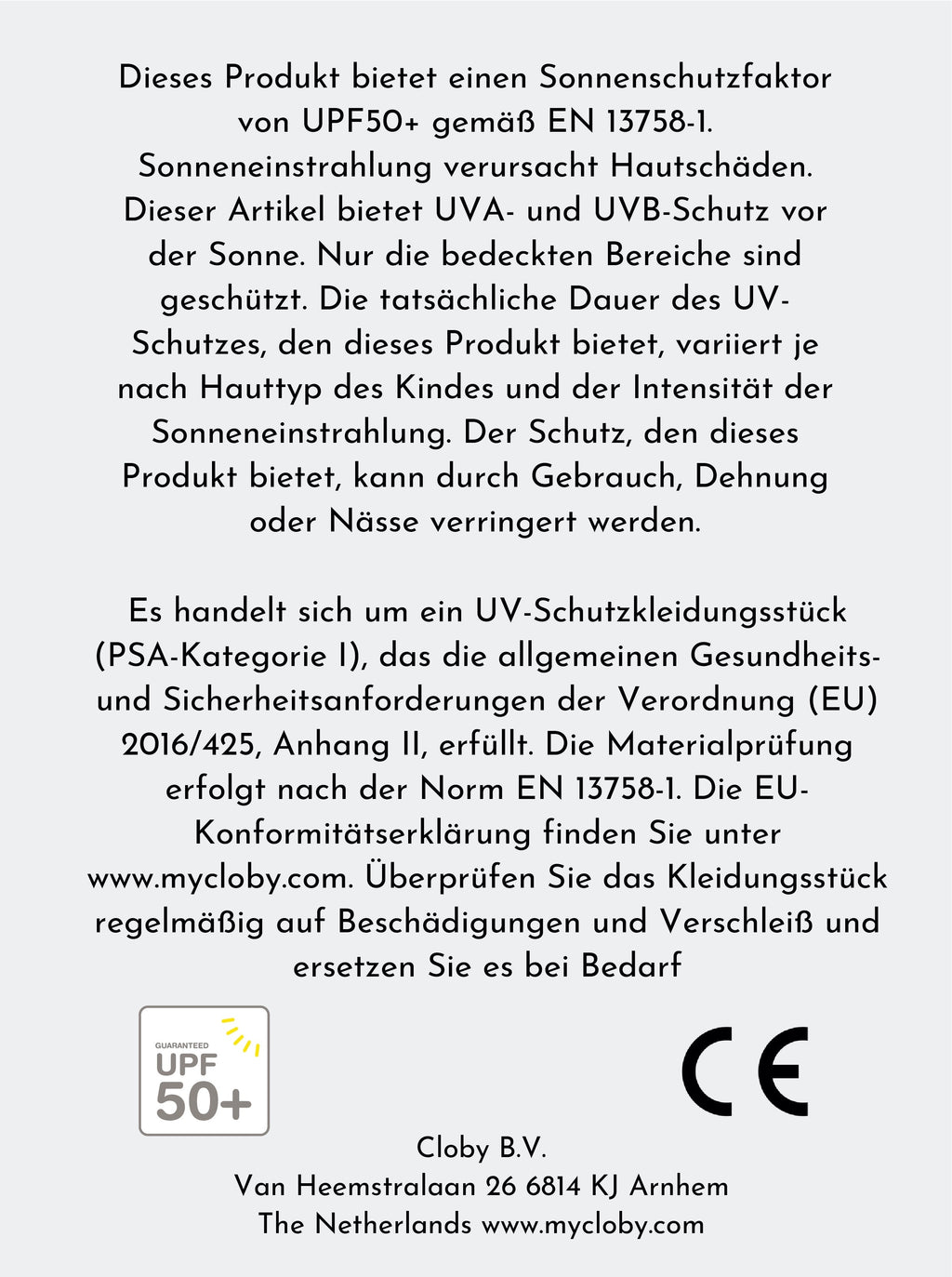 Cloby Beanie Knot Mütze UV-Schutz