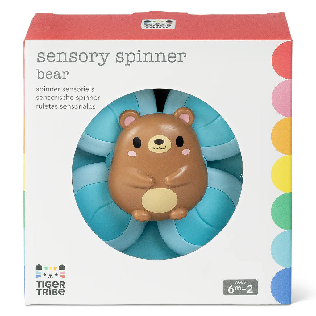 Sensorikspiel - Spin - drehbares Spiel Tiger Tribe