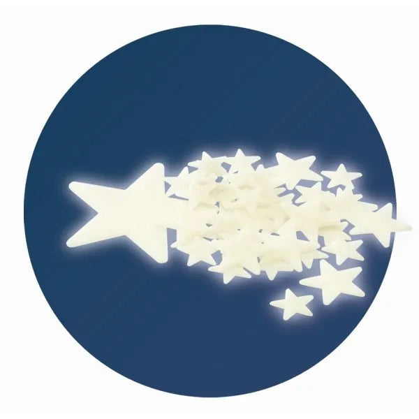 Leuchtende Wandsticker Sterne