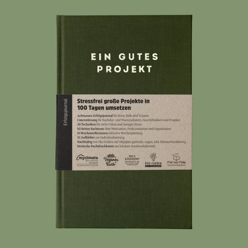 EIN GUTES PROJEKT - Journal für Dein Herzensanliegen