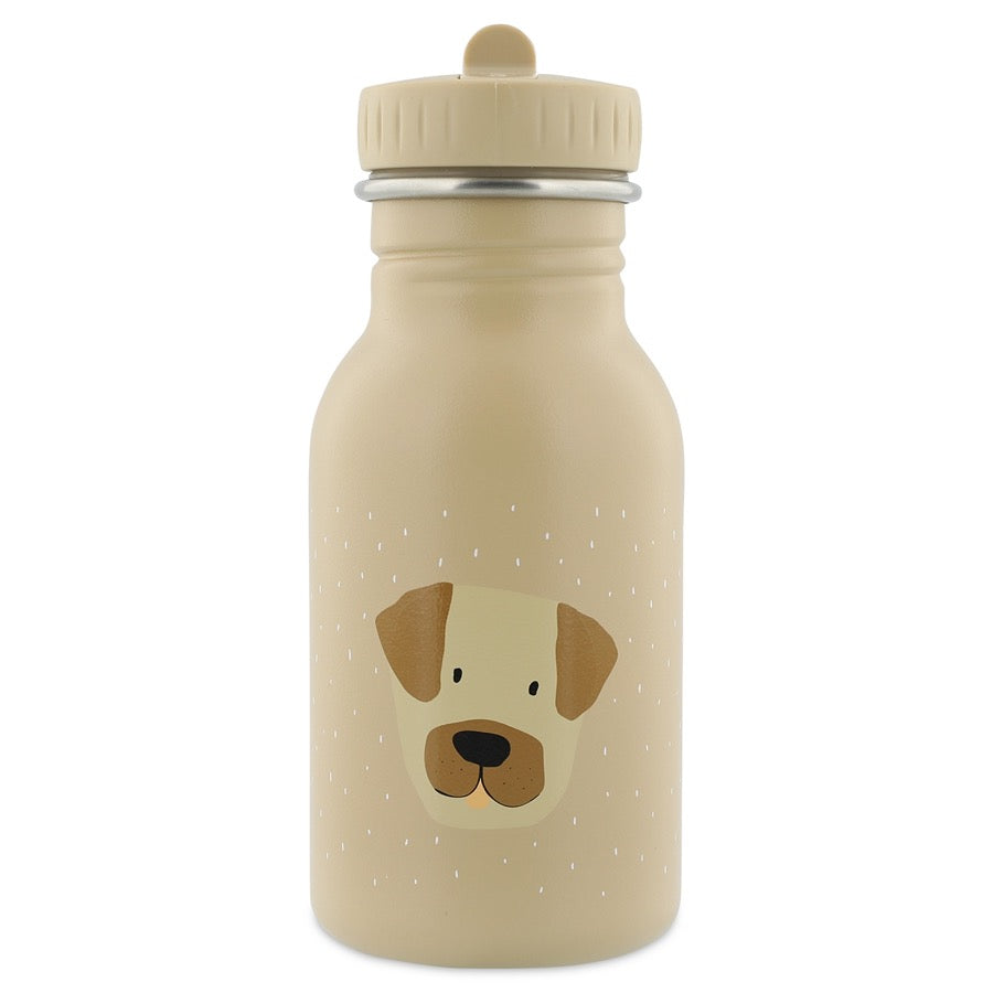 Robuste Trinkflasche aus Edelstahl (350ml) Tiermotive - Lasergarvur - Trixie