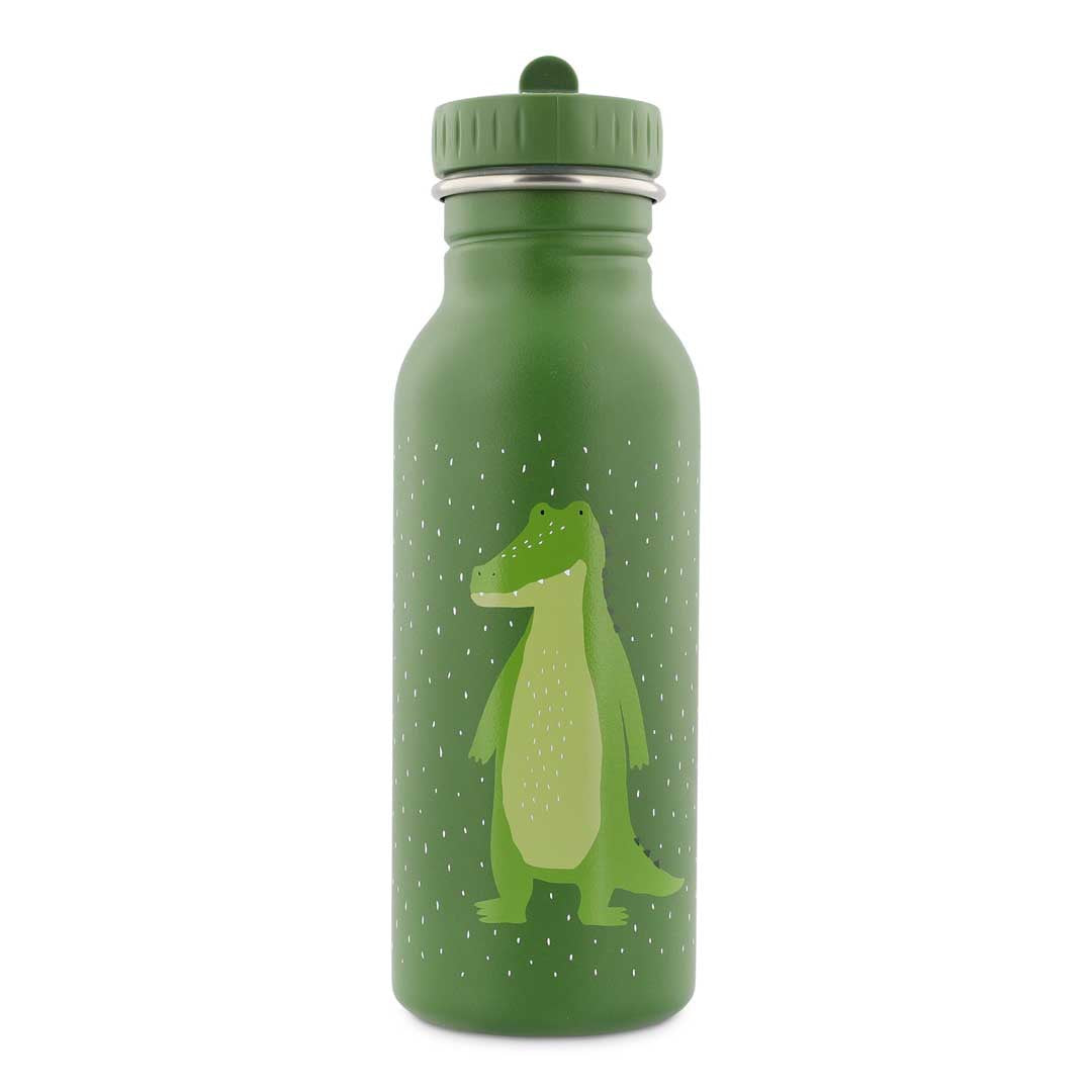 Große Trinkflasche aus Edelstahl (500ml) - Lasergravur möglich