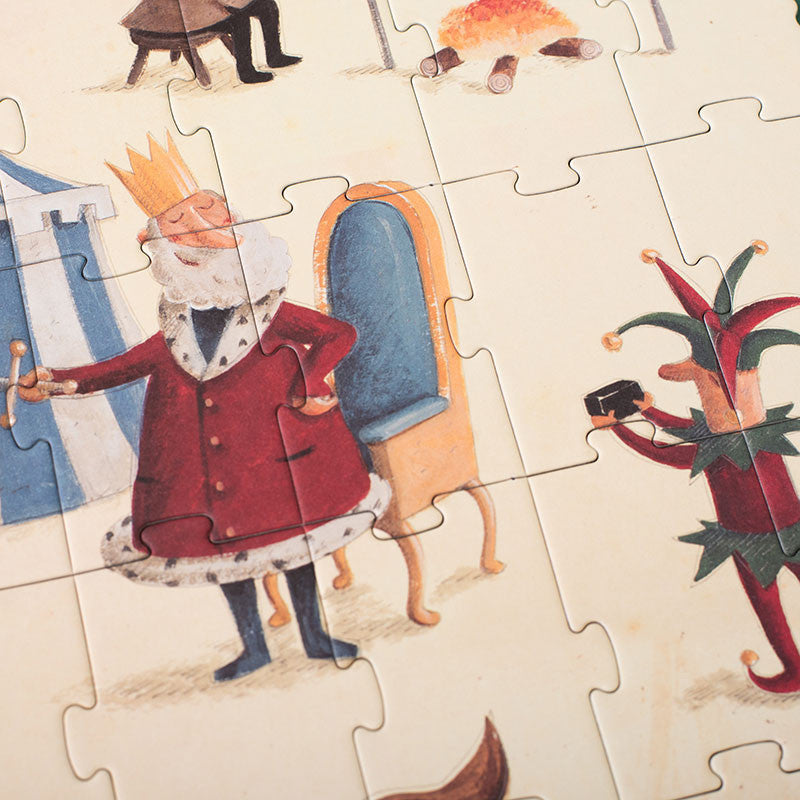 Ritter Puzzle / Puzzle "I'm a Knight" - 100 Teile ab 5 bis 8 Jahren