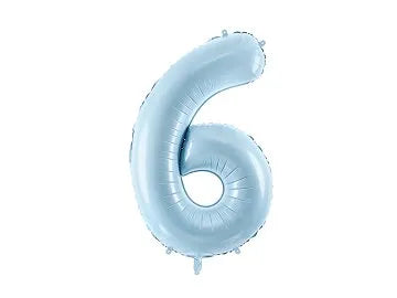 Große Zahlen Luftballons, 0 bis 9  - 72 cm hoch
