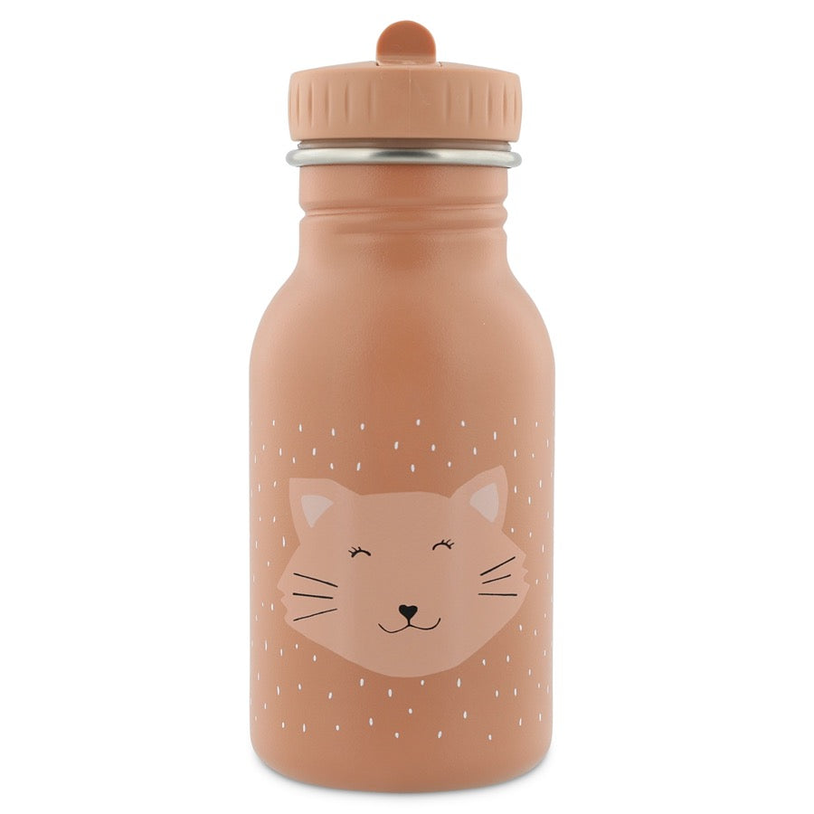 Robuste Trinkflasche aus Edelstahl (350ml) Tiermotive - Lasergarvur - Trixie