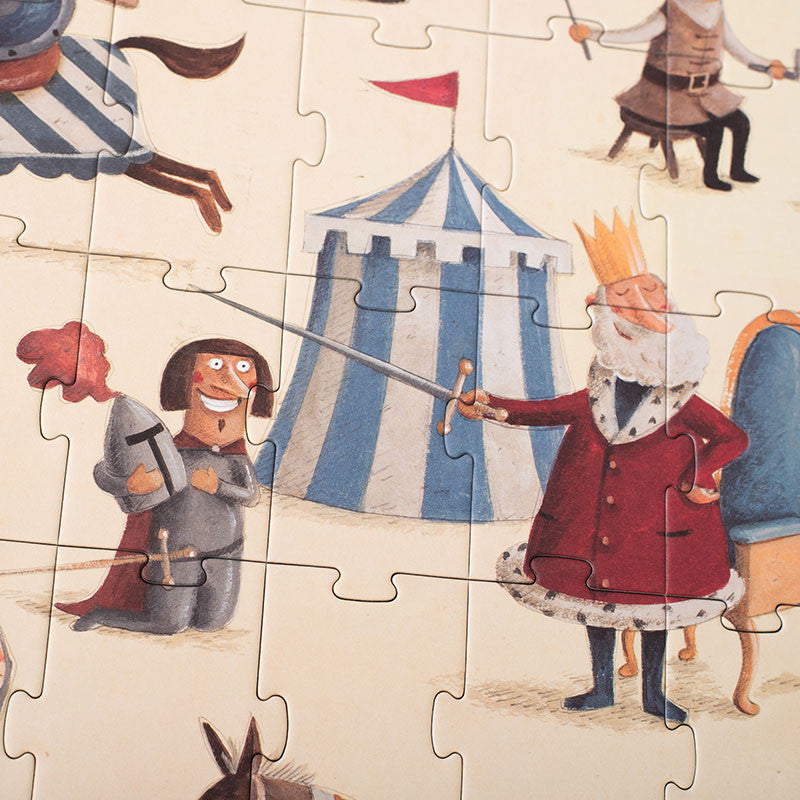 Ritter Puzzle / Puzzle "I'm a Knight" - 100 Teile ab 5 bis 8 Jahren