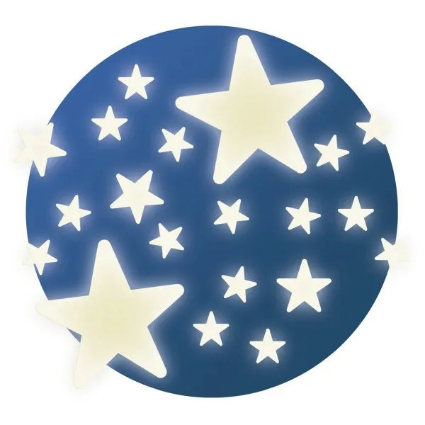 Leuchtende Wandsticker Sterne