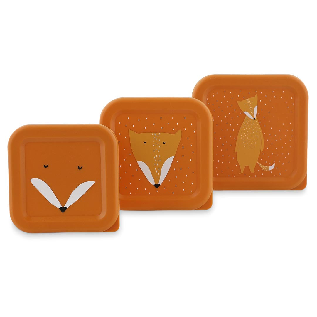 Snackboxen mit Motiven - 3er-Set