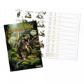 Zahlenschule Dinosaurier