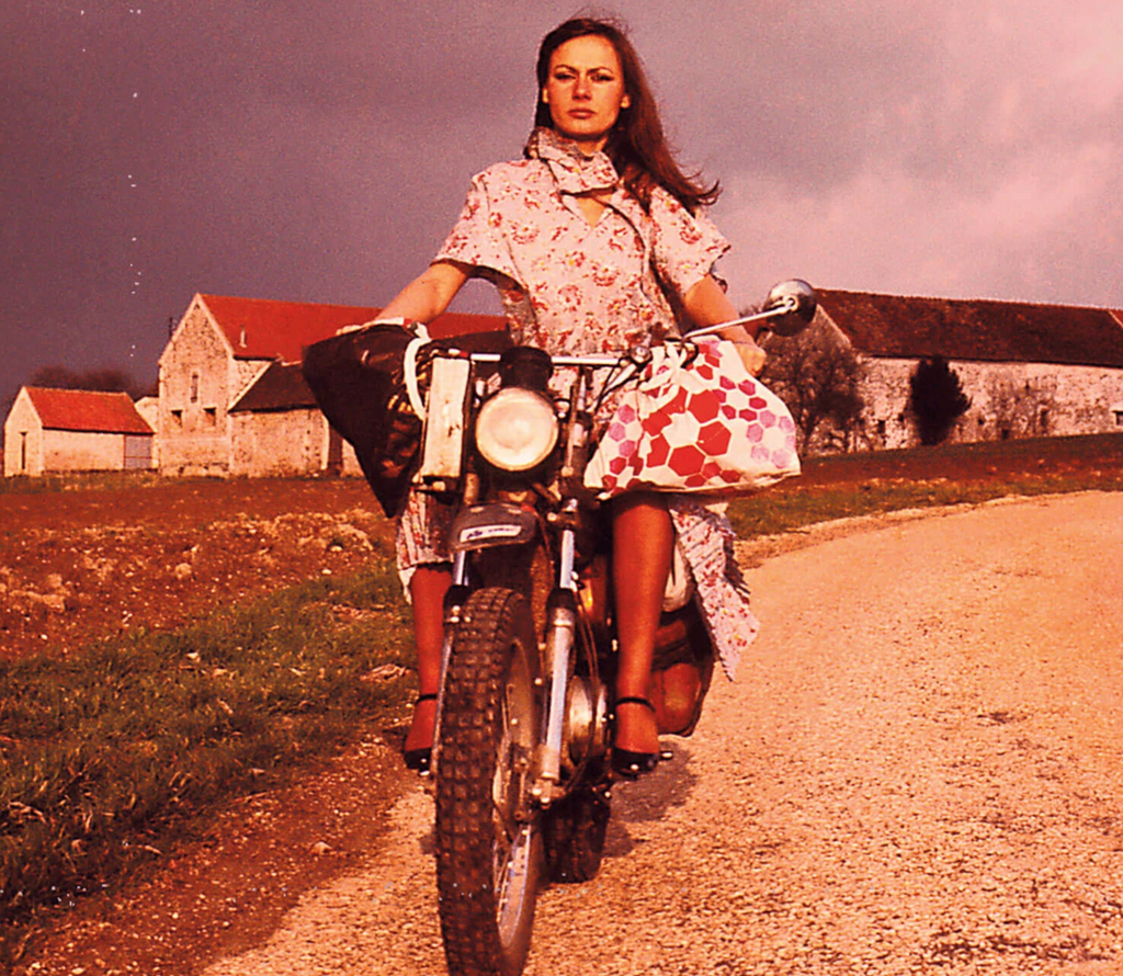 Das Mädchen auf dem Motorrad von Amy Novesky