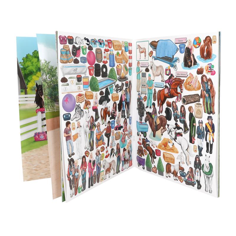 Miss Melody Stickerworld - Stickerheft mit Pferden