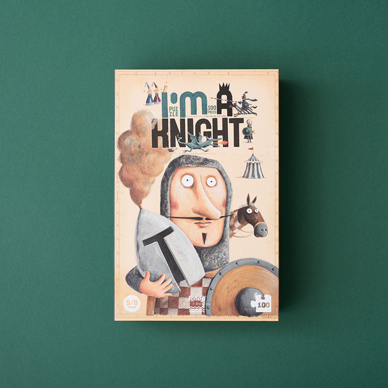 Ritter Puzzle / Puzzle "I'm a Knight" - 100 Teile ab 5 bis 8 Jahren