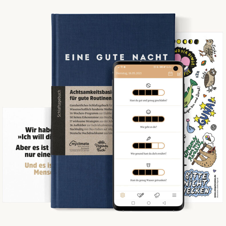 Eine gute Nacht - Schlafroutine - Achtsamkeitsübung