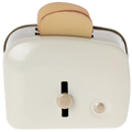 Miniatur Toaster mit Brot Off White - Zubehör Maileg
