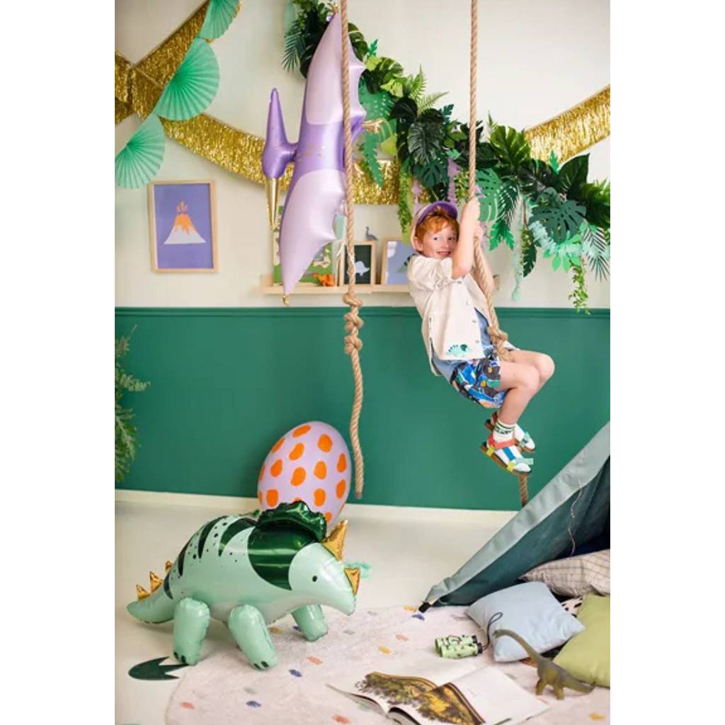Dino Folienballon Pterodaktylus, 115x53 cm - Kinder Geburtstag Deko