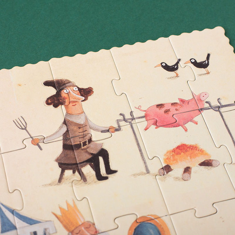 Ritter Puzzle / Puzzle "I'm a Knight" - 100 Teile ab 5 bis 8 Jahren