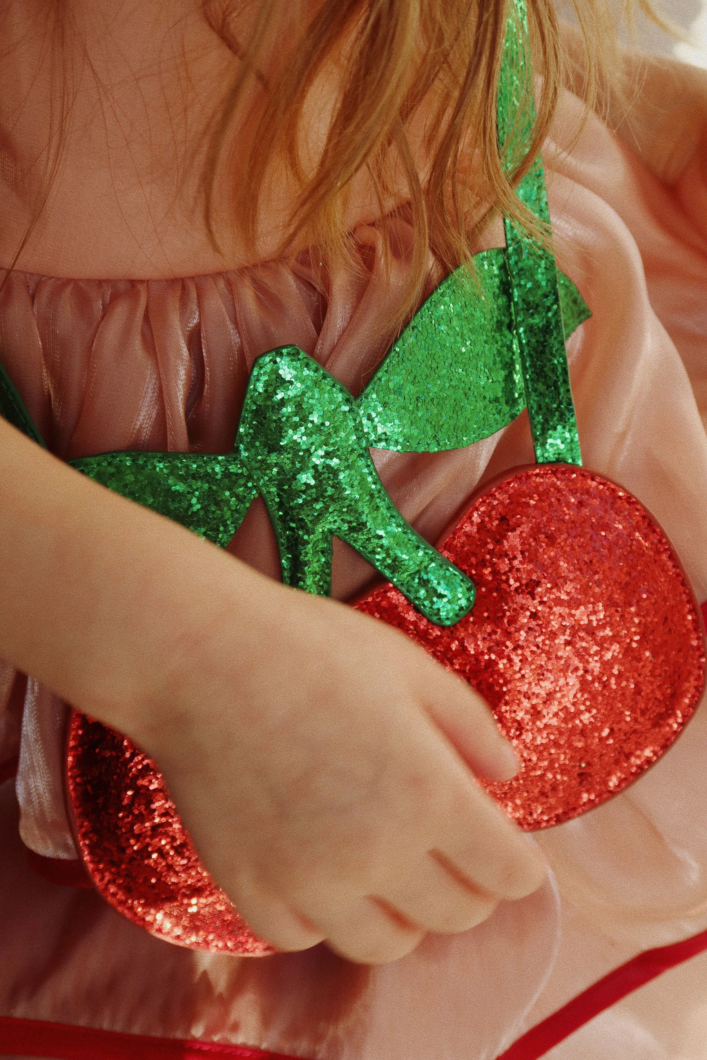 Glitzernde Kirsch Umhängetasche - Cherry Wallet Bag