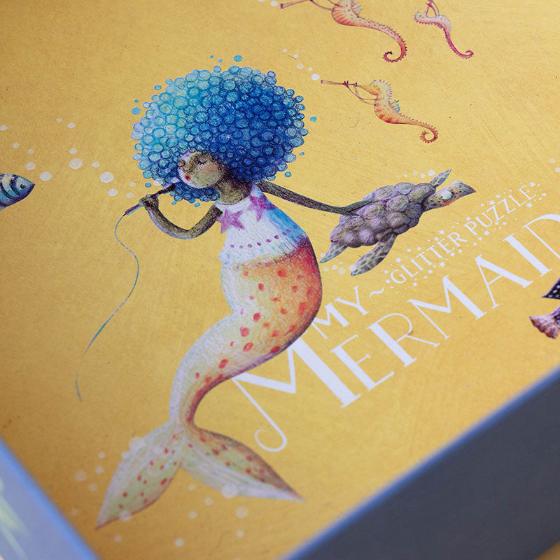 Großes Meerjungfrauen Puzzle / Puzzle "My Mermaid"