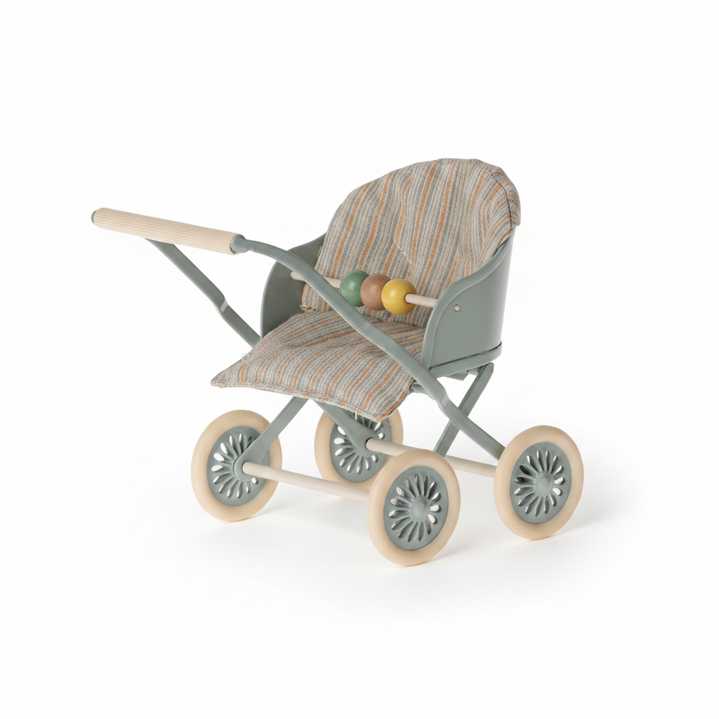 Kinderwagen, Babymäuse - Maileg Zubehör