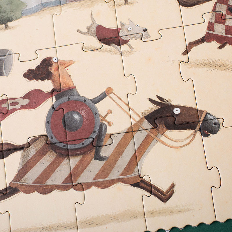 Ritter Puzzle / Puzzle "I'm a Knight" - 100 Teile ab 5 bis 8 Jahren
