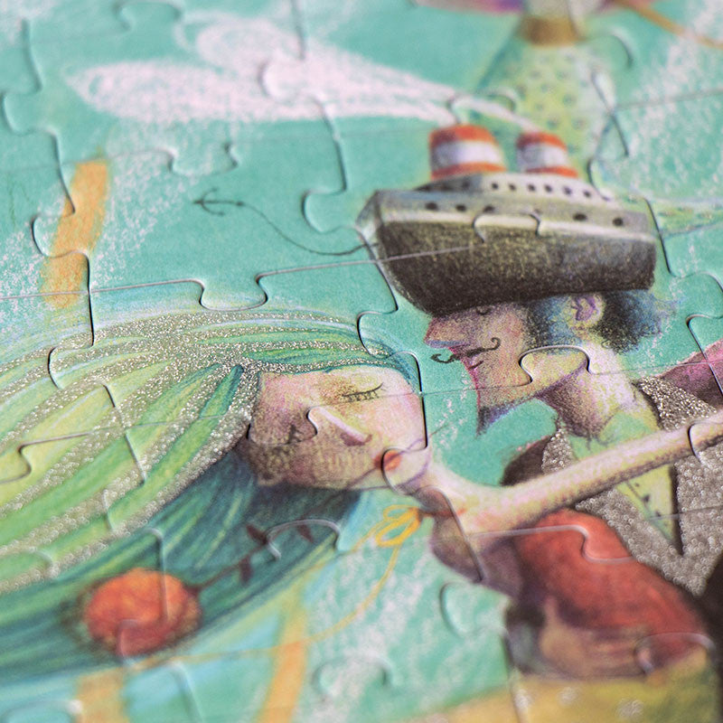 Großes Meerjungfrauen Puzzle / Puzzle "My Mermaid"