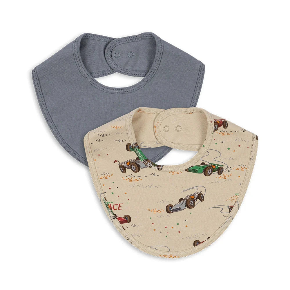 Lätzchen Baby Dreieckstuch / Sabberlätzchen / Halstuch 2er Pack -   100% Bio-Baumwolle