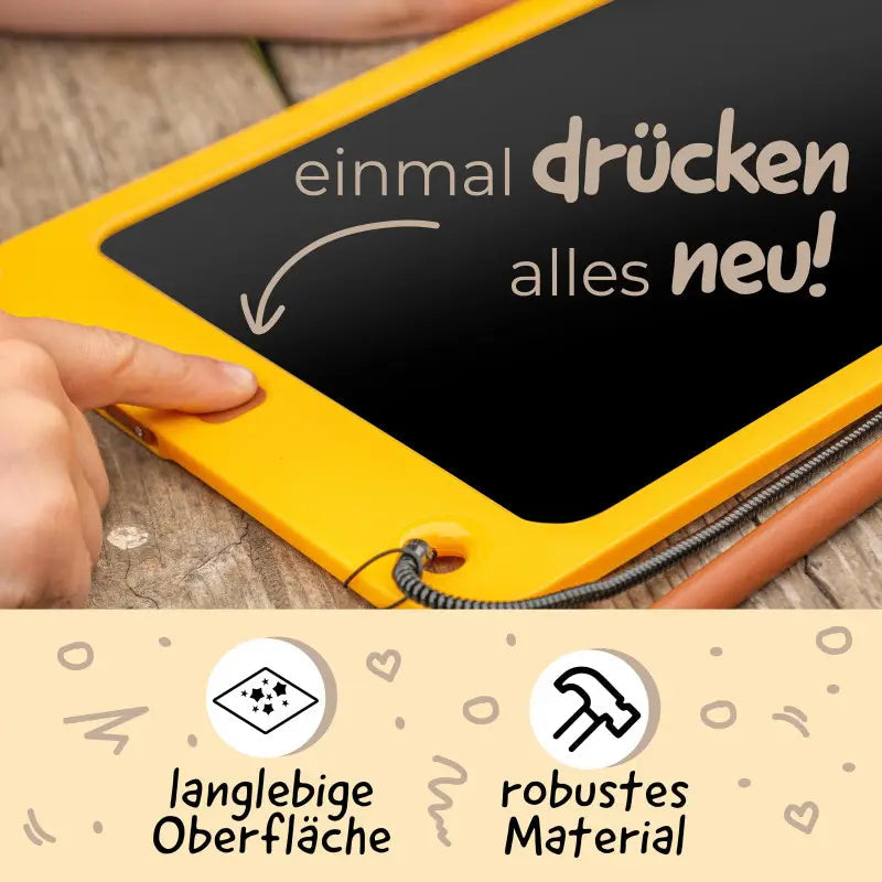 LCD Zaubermaltafel mit Löschfunktion - in verschied. Farben