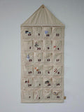 Großer Adventskalender - zum selbst Befüllen mit süßen Motiven