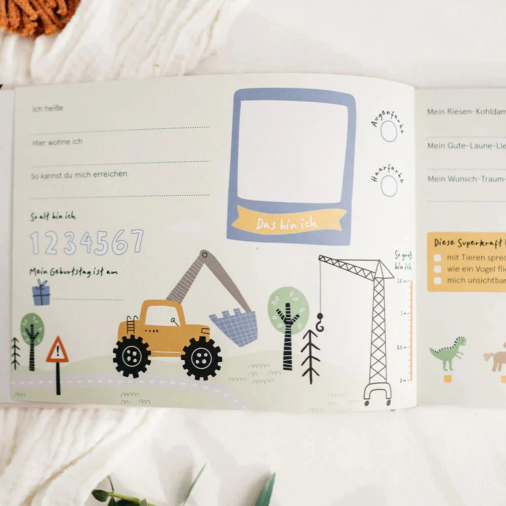 Freundebuch Meine Kindergarten Freunde - Baustelle