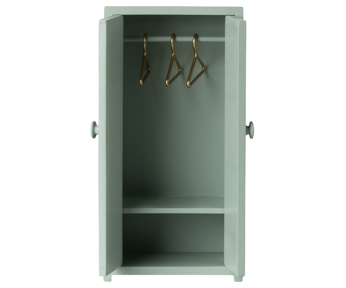 Kleiderschrank für Maileg Maus soft blue- Zubehör Maileg Schrank