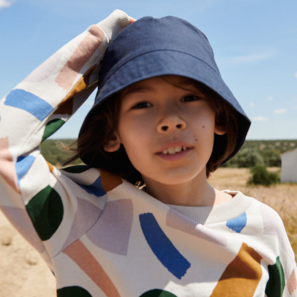Salva Bucket-Hat / Sonnenhut aus Bio-Baumwolle 0-6 Monate